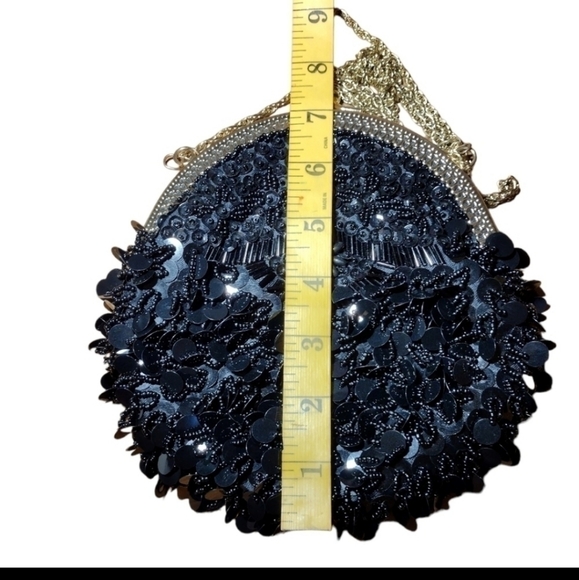 🟠 Vintage Beaded Cocktail Bag - Picture 5 of 15